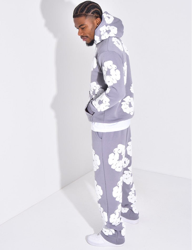 ENSEMBLE À FLEURS PANTALON ET SWEAT - Grabtamarque