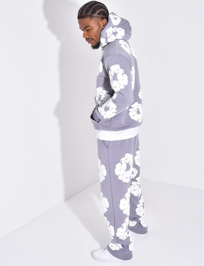 ENSEMBLE À FLEURS PANTALON ET SWEAT - Grabtamarque