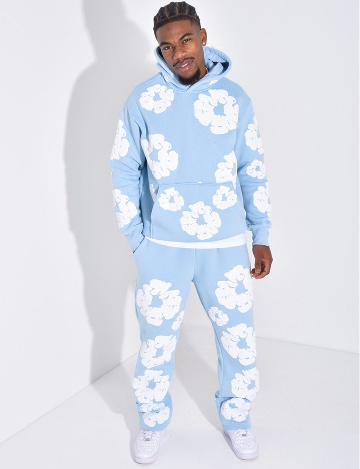 ENSEMBLE À FLEURS PANTALON ET SWEAT - Grabtamarque