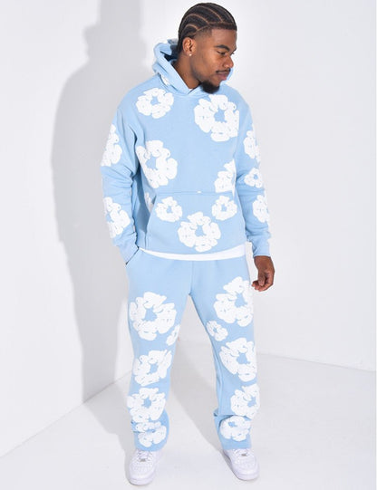 ENSEMBLE À FLEURS PANTALON ET SWEAT - Grabtamarque