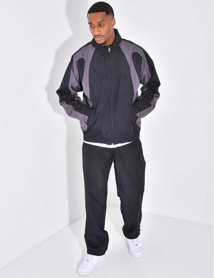 ENSEMBLE FIN PANTALON ET VESTE À CAPUCHE - Grabtamarque