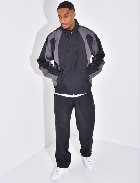 ENSEMBLE FIN PANTALON ET VESTE À CAPUCHE - Grabtamarque