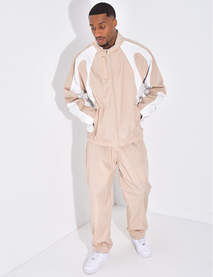 ENSEMBLE FIN PANTALON ET VESTE À CAPUCHE - Grabtamarque