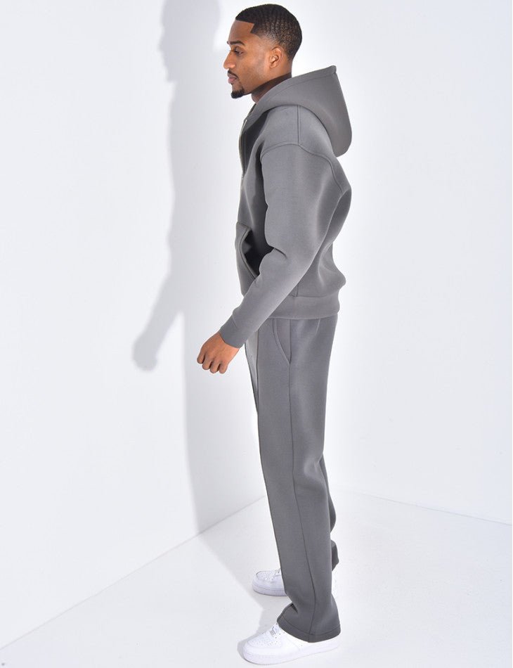 ENSEMBLE HOMME À CAPUCHE - ANTHRACITE - Grabtamarque