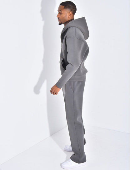 ENSEMBLE HOMME À CAPUCHE - ANTHRACITE - Grabtamarque