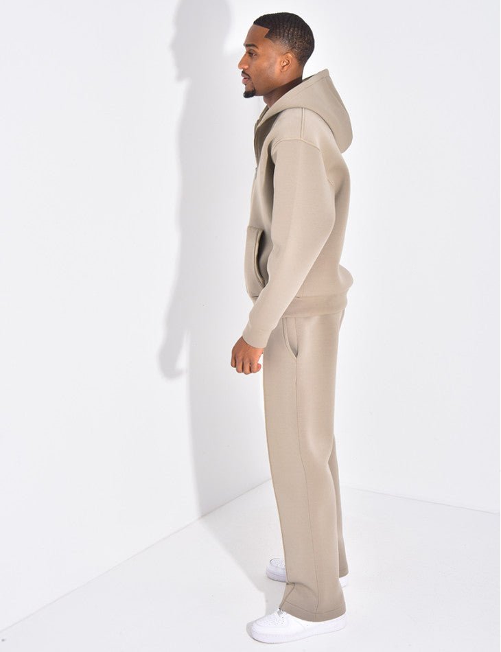 ENSEMBLE HOMME À CAPUCHE - BEIGE - Grabtamarque