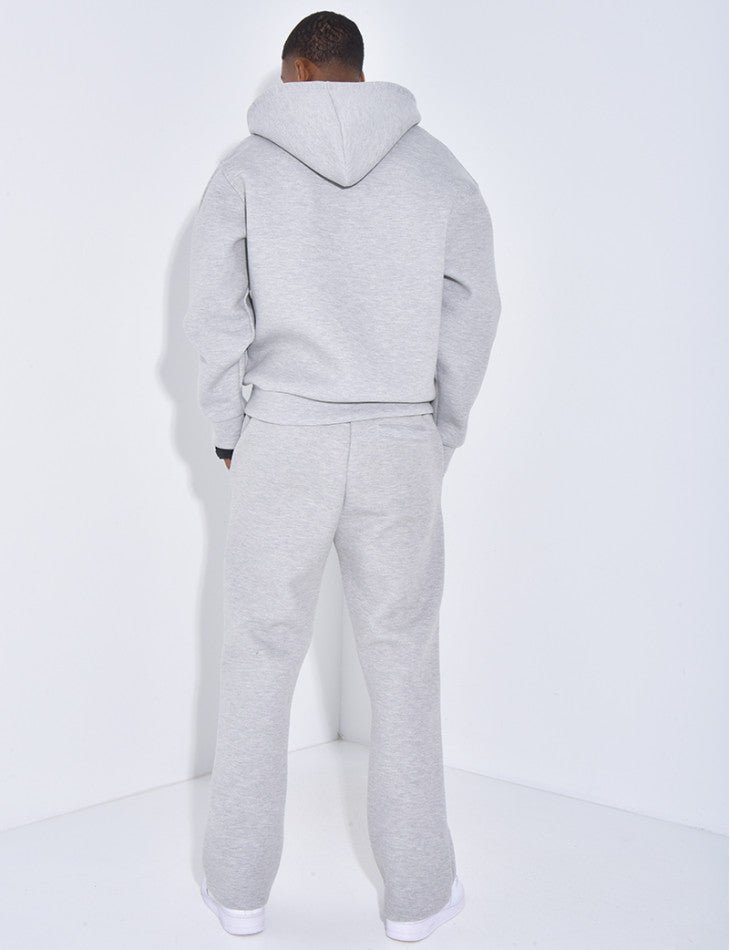 ENSEMBLE HOMME À CAPUCHE - GRIS - Grabtamarque
