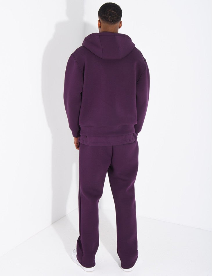 ENSEMBLE HOMME À CAPUCHE - PRUNE - Grabtamarque