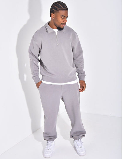 ENSEMBLE PANTALON ET SWEAT ZIPPÉ - Grabtamarque