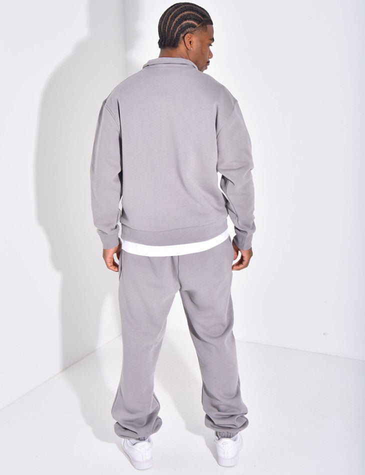 ENSEMBLE PANTALON ET SWEAT ZIPPÉ - Grabtamarque