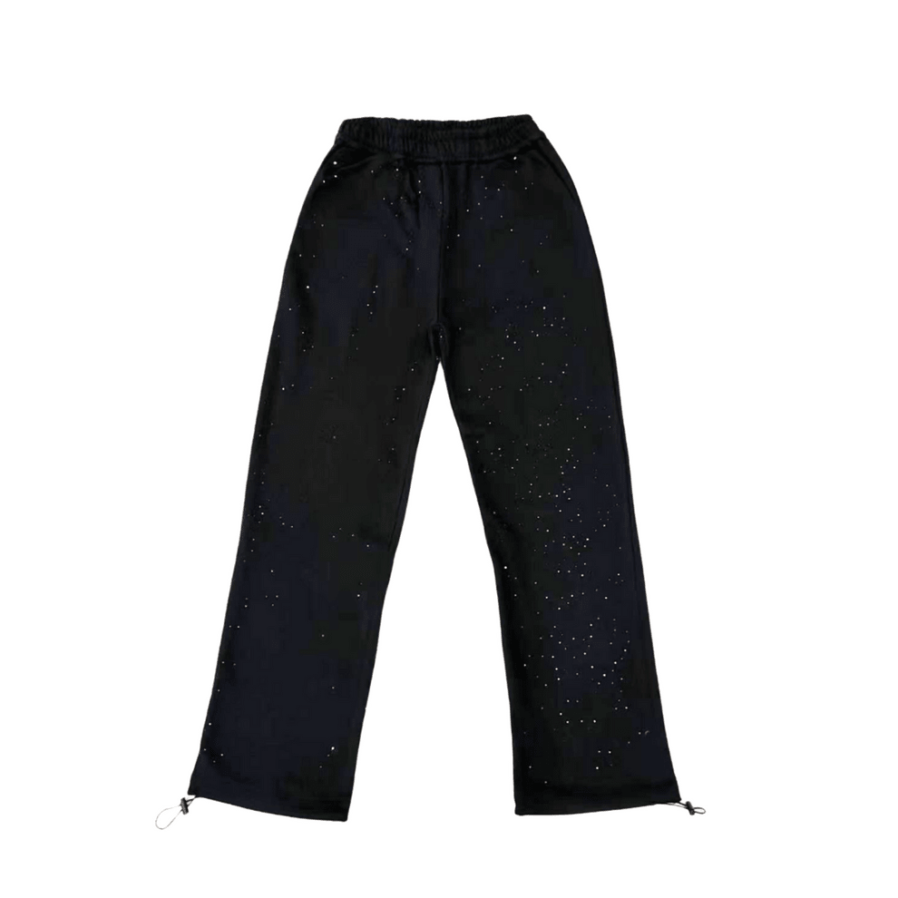 Pantalon de survêtement à strass VYBES - Grabtamarque