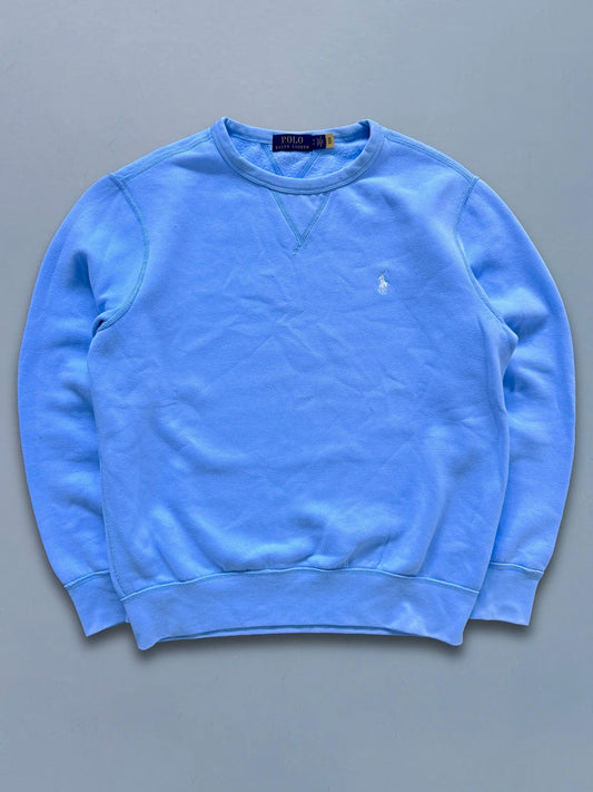 PULL POLO RALPH LAUREN VINTAGE *BABY BLUE* - Grabtamarque