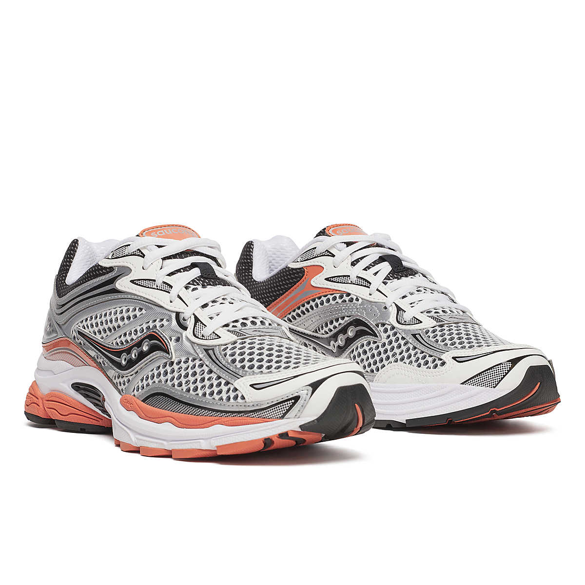 Saucony ProGrid Omni 9 SILVER | ORANGE - Grabtamarque