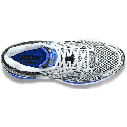 Saucony ProGrid Omni 9 WHITE | SILVER | BLUE - Grabtamarque