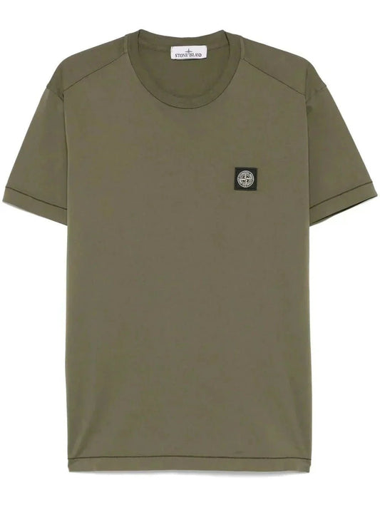Stone Compass - patch cotton T-shirt - Grabtamarque