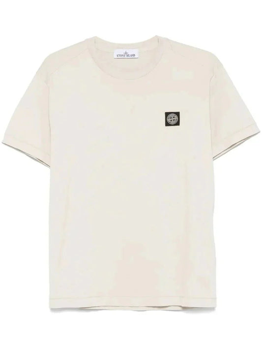 Stone Compass - patch cotton T-shirt - Grabtamarque