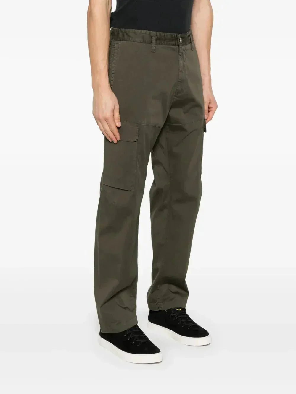 Stone pantalon cargo à patch Compass - Grabtamarque