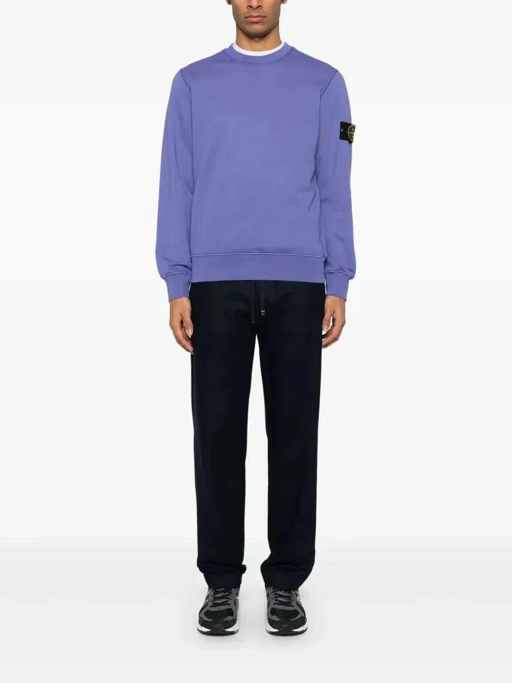 Stone sweat en coton à patch Compass - Grabtamarque